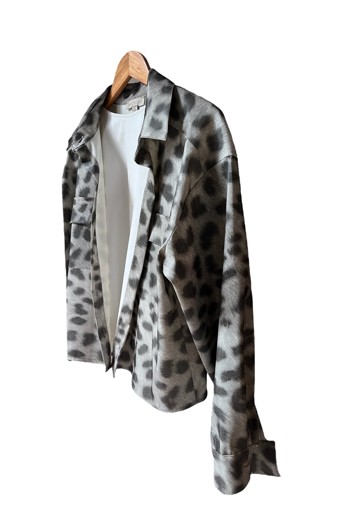Beyaz leo ceket l Limited edition