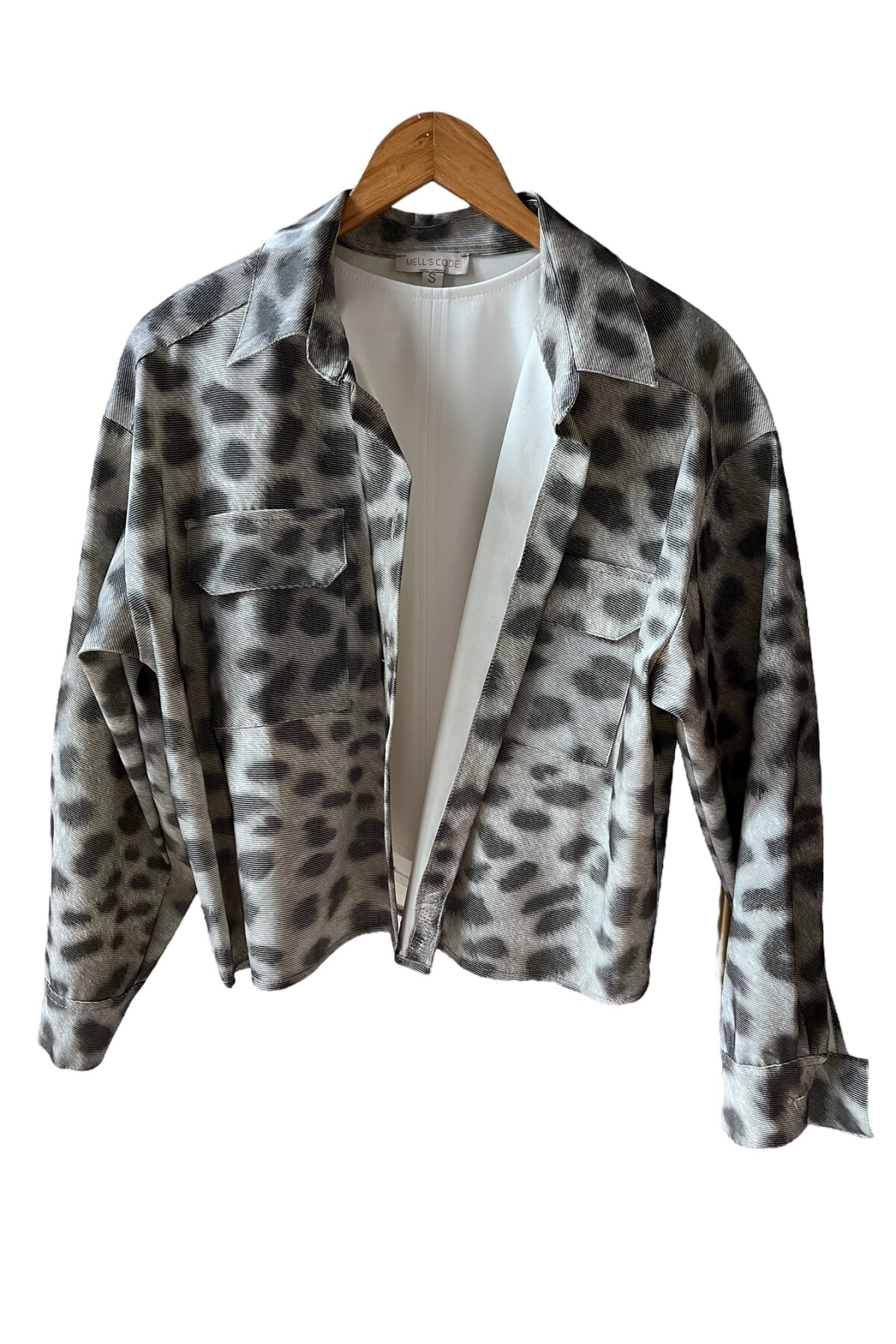 Beyaz leo ceket l Limited edition