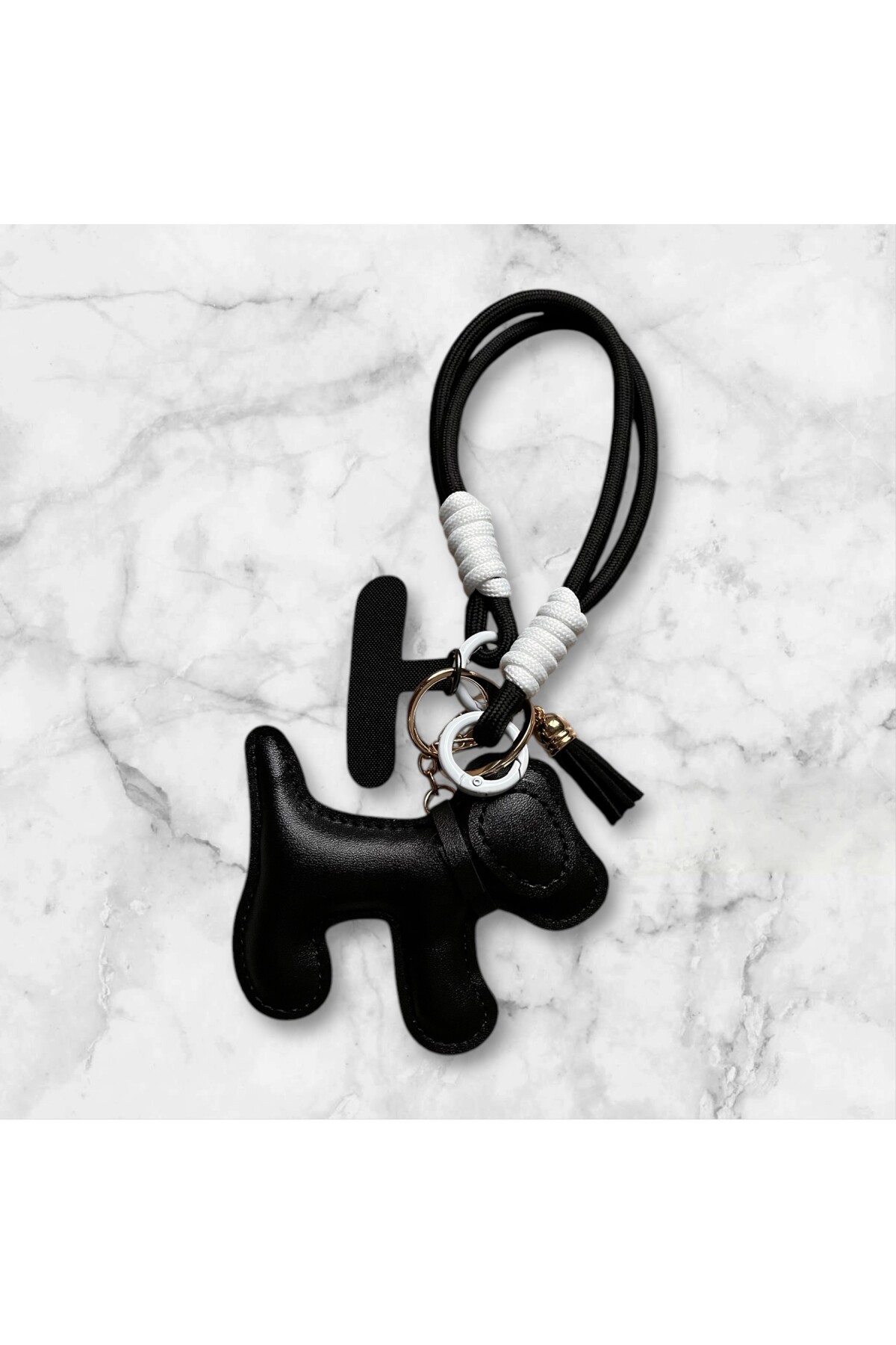 BLACK DOG BAG CHARM
