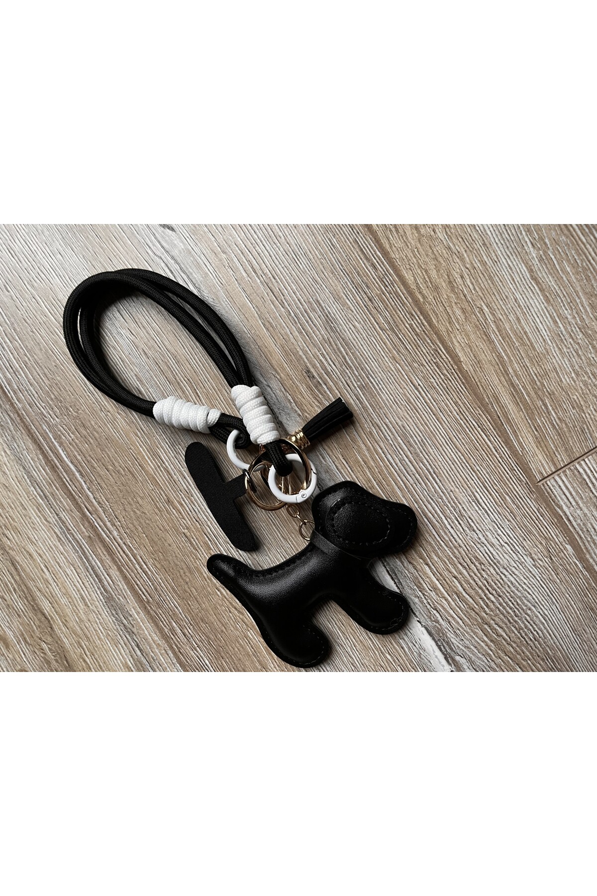BLACK DOG BAG CHARM