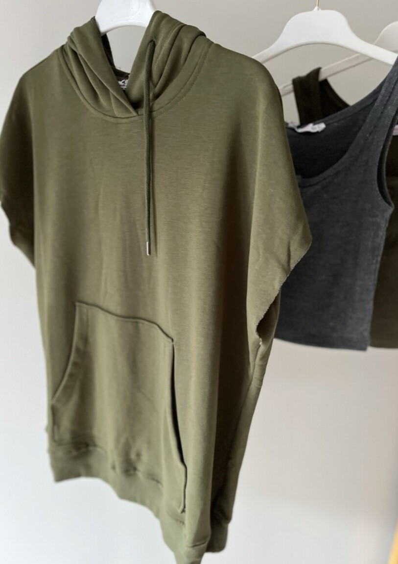 HAKİ CASUAL SWEATSHIRT