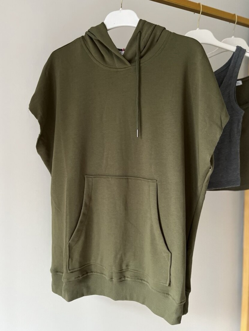 HAKİ CASUAL SWEATSHIRT