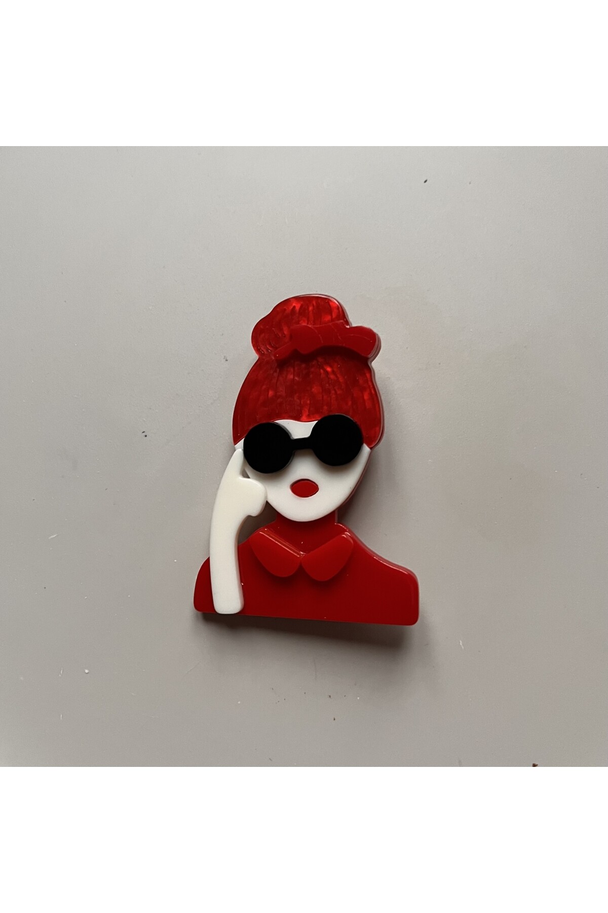 LADY IN RED BROŞ