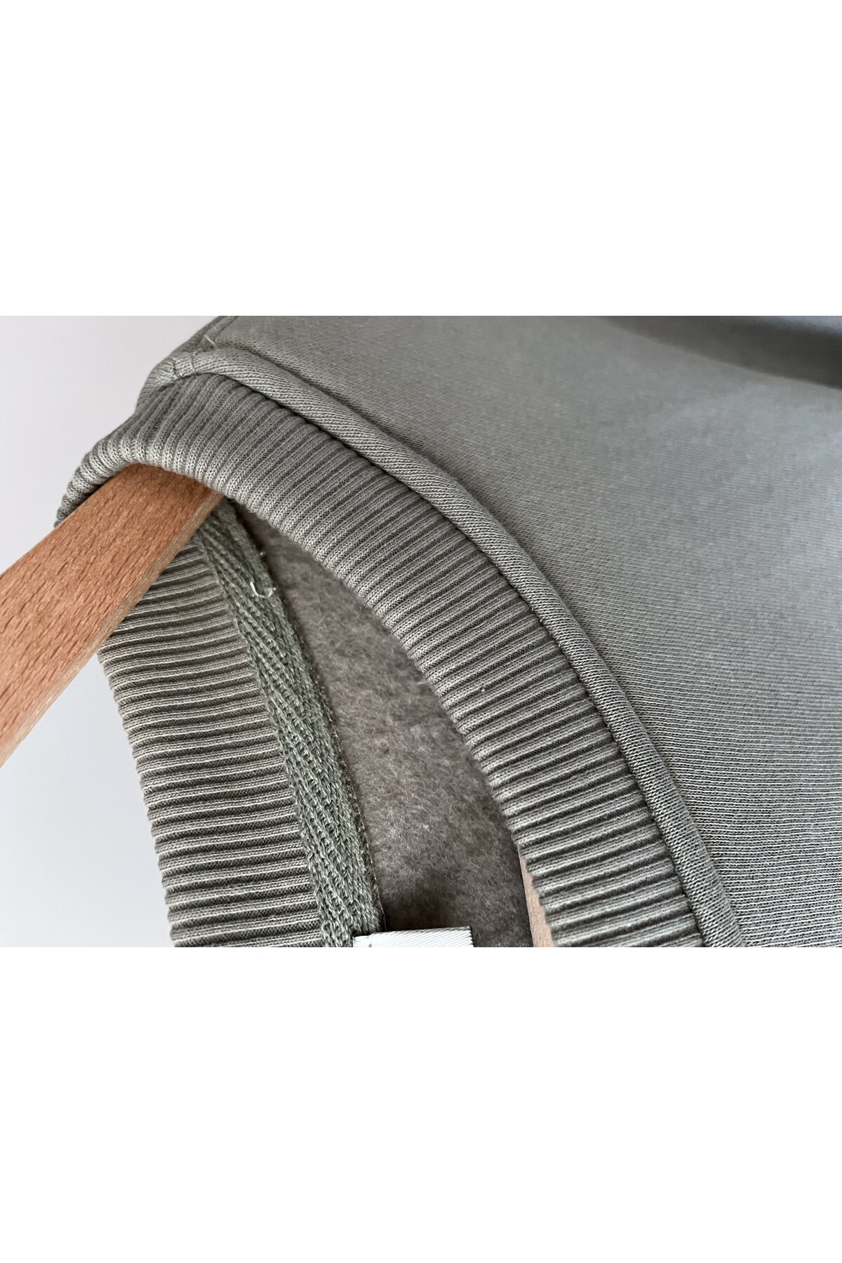 Haki patch detay Sweatshirt