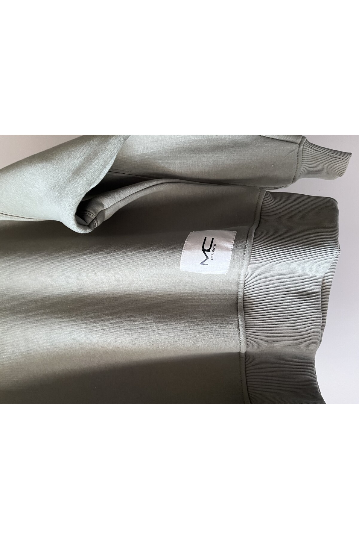 Haki patch detay Sweatshirt