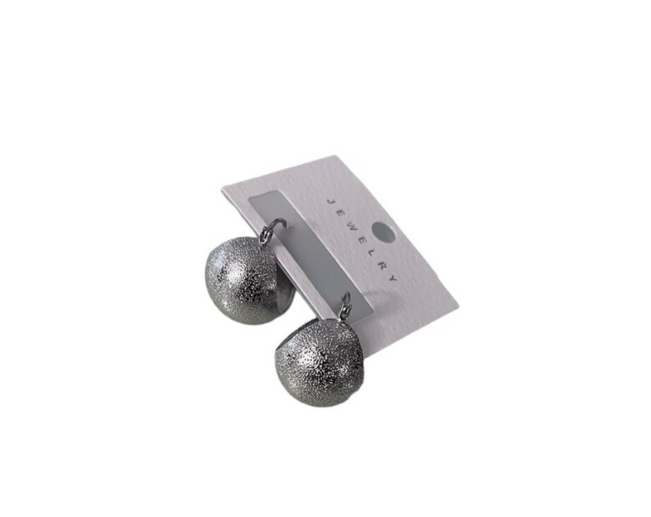 MAT SILVER MİNİ TOP KÜPE