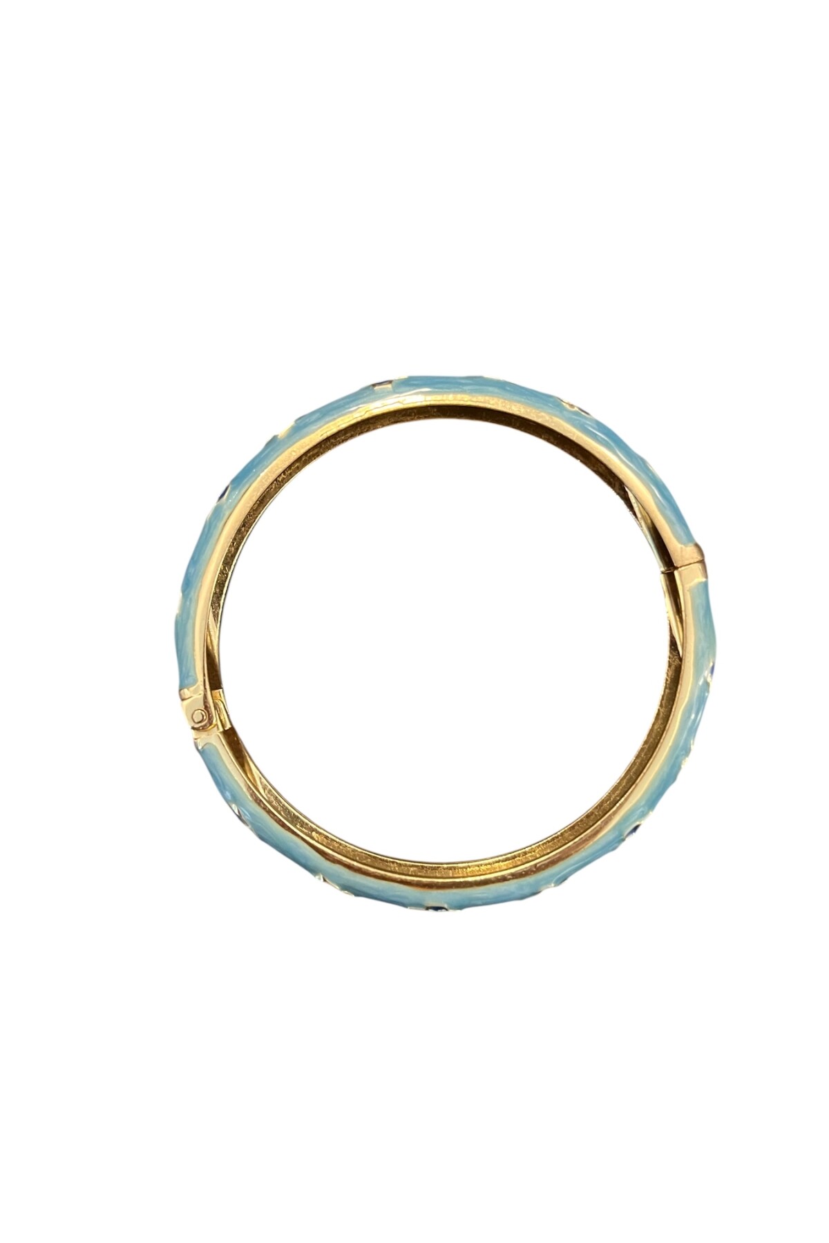 MAVİ MİNELİ GOLD KELEPÇE