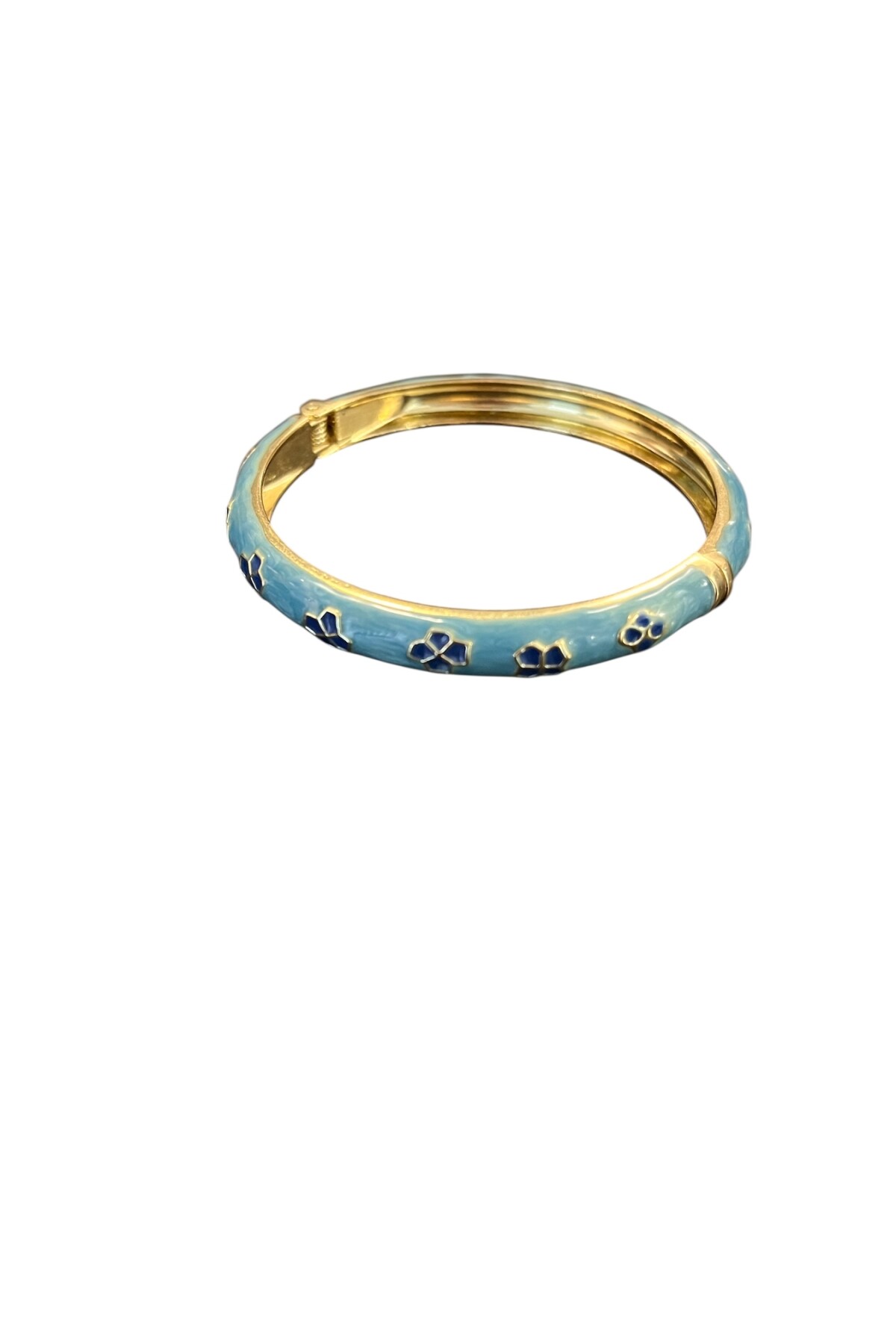 MAVİ MİNELİ GOLD KELEPÇE