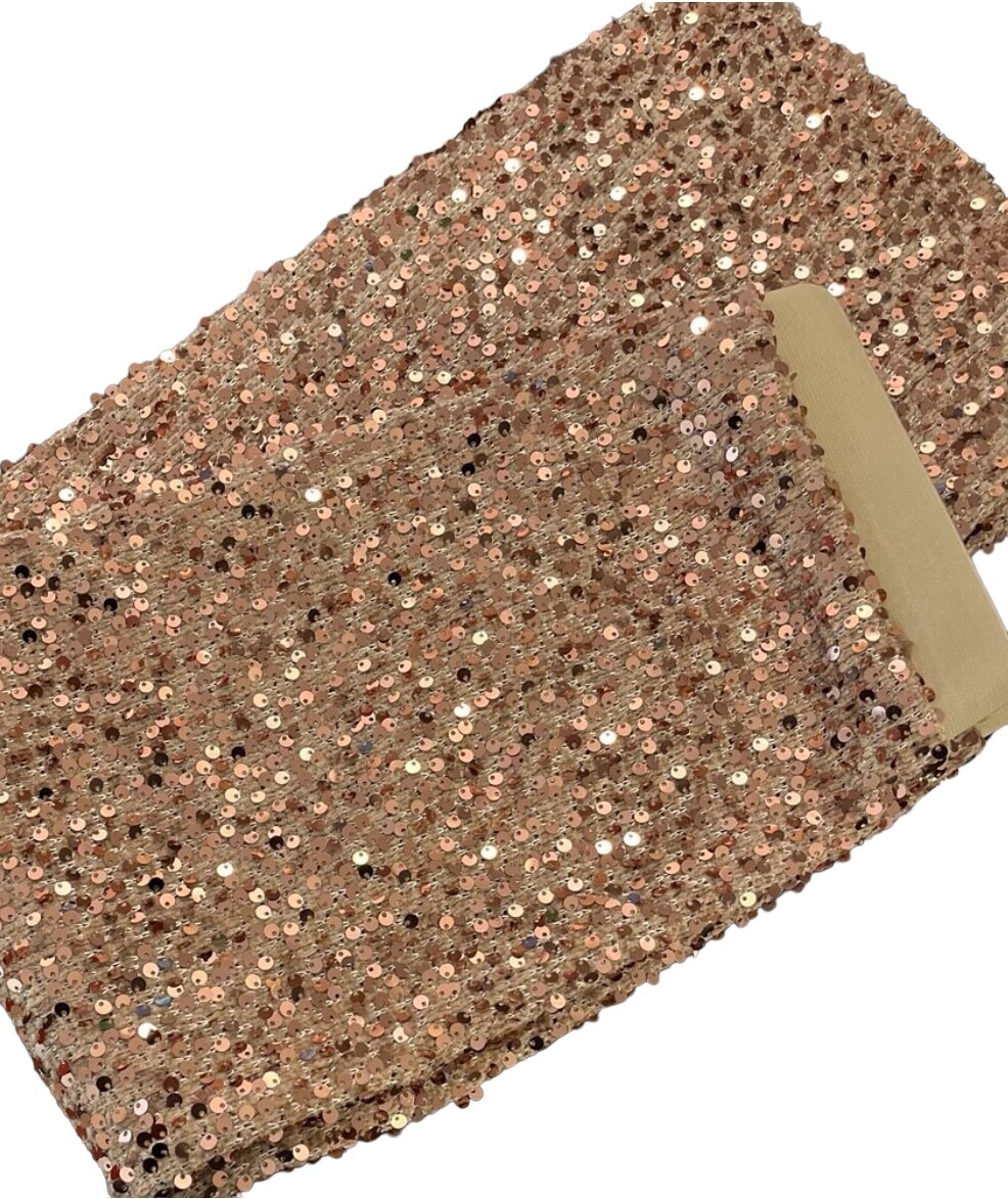 NUDE TRİKO PAYET ETEK