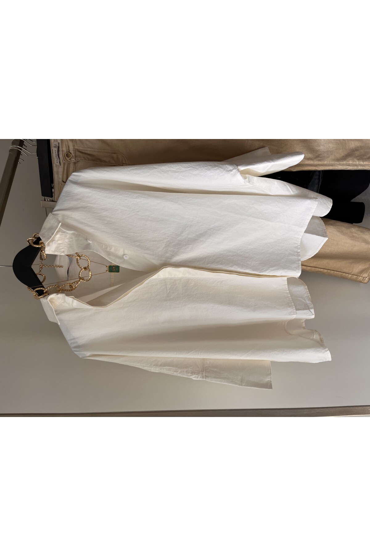 OVERSIZE CHIC POPLİN GÖMLEK l Premium