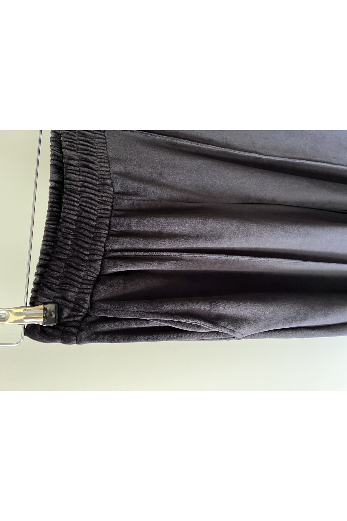 SİYAH KADİFE WEEKEND PANTOLON
