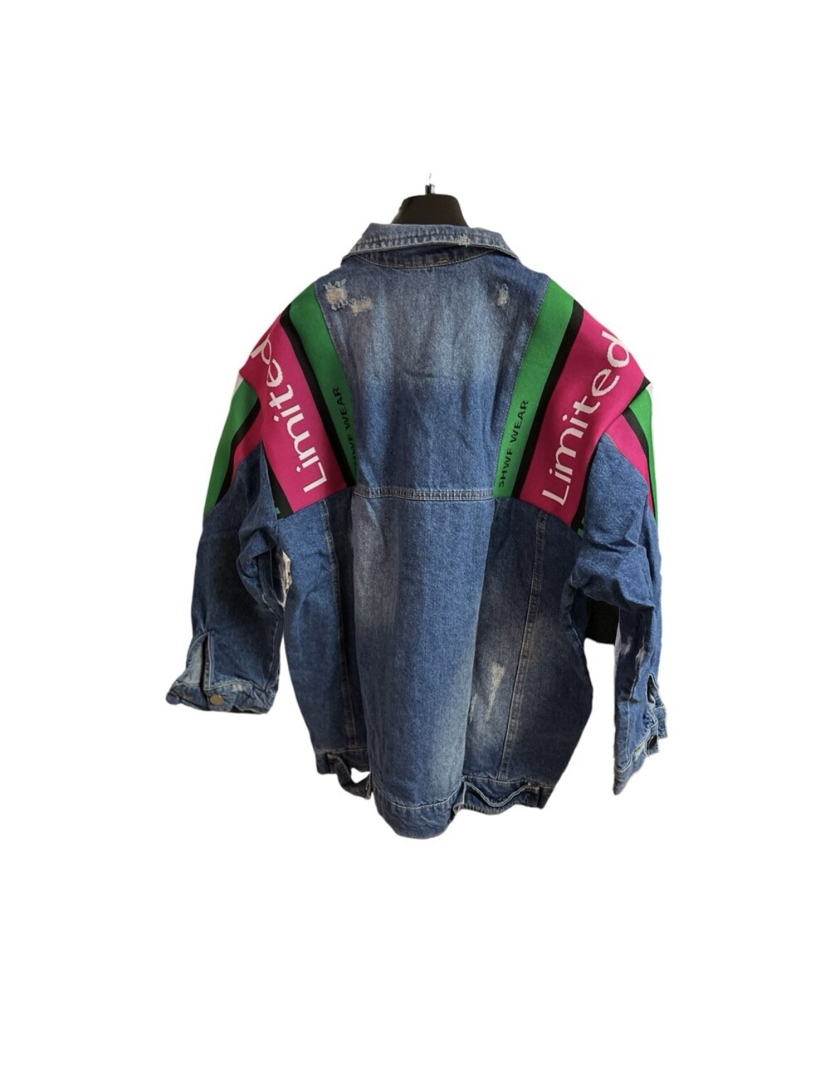 Triko mix denim ceket l Limited edition
