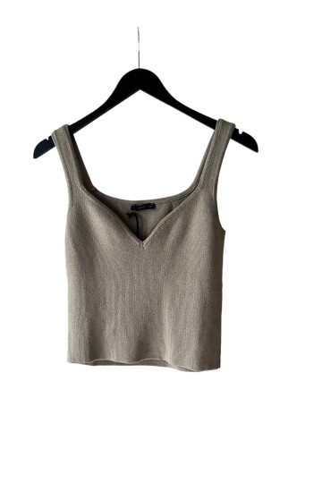 FALL MINT ASKILI TRİKO TOP I Premium