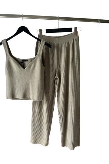 FALL MINT TRİKO PANTOLON I Premium