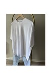 BEYAZ OVERSIZE TİŞÖRT