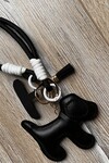 BLACK DOG BAG CHARM