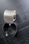 BOLD SILVER MAT RING KÜPE