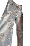 FLORAL  WIDE LEG DENIM PANTOLON l Limited Edition