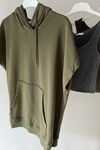 HAKİ CASUAL SWEATSHIRT