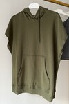 HAKİ CASUAL SWEATSHIRT