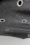 LONDON GREY KUŞGÖZÜ DISTRESSED KAZAK/ELBİSE I LIMITED EDITION