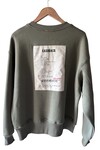 Haki patch detay Sweatshirt