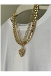 LEO GOLD KOLYE