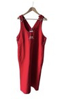 RED DENIM SALOPET I Premium