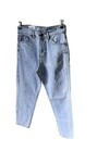 TAŞLI MOM FIT DENİM PANTOLON