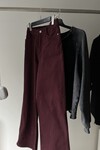WIDE LEG SHADE OF RED I Premium